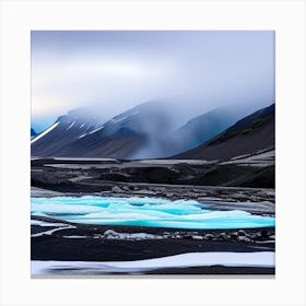 Iceland - Blue Lagoon Canvas Print