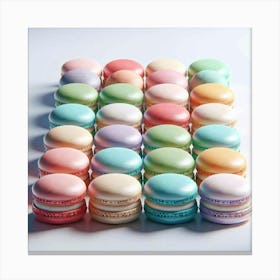 Macarons 4 Canvas Print