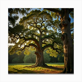 Oak Tree 1 Canvas Print