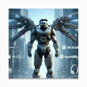 Halo 4 2 Canvas Print