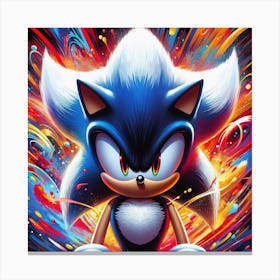 Sonic The Hedgehog 85 Canvas Print
