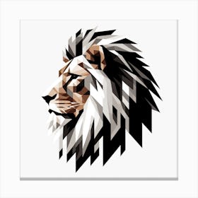 Lion Head Canvas Print