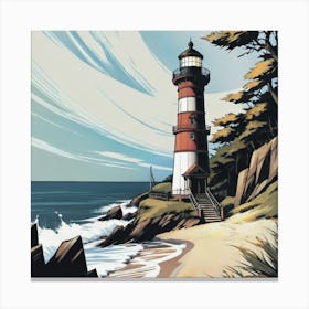 Lighthouse 5 Canvas Print