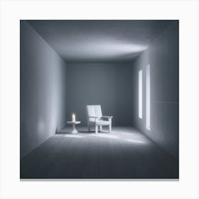 Chair In A Room 1 Canvas Print