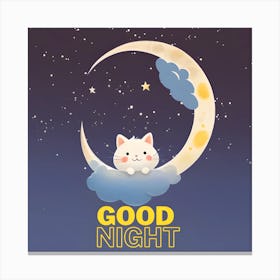 Good Night Canvas Print
