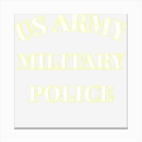 Us Army Military Police Kqjkj Canvas Print