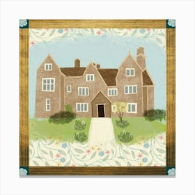 House In The Country Canvas Print