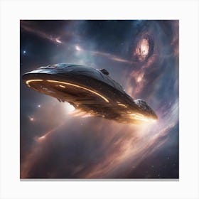 Spaceship Nebula #1 Canvas Print