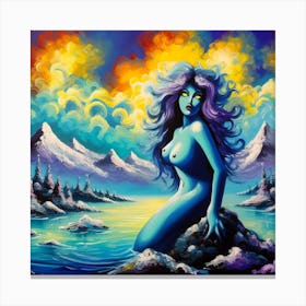 Mermaid Canvas Print