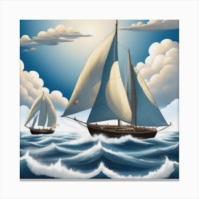 Sailing Adventure Canvas Print