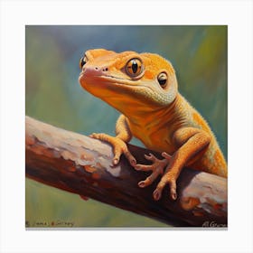 Gecko Canvas Print