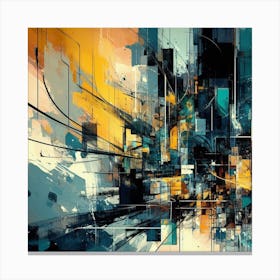 Abstract world 1 Canvas Print