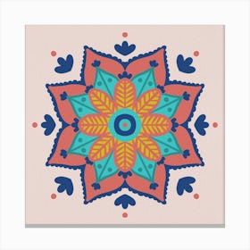 Abstract mandala Stampe su tela