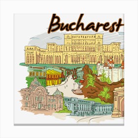 Budapest Canvas Print