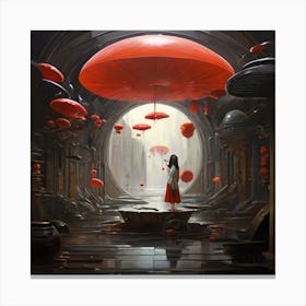 fiction art Canvas Print