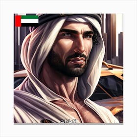 Find Out What A Emirati Looks Like With Ia (7) Canvas Print