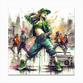 Urban Dance Crew Vibe 2 Canvas Print