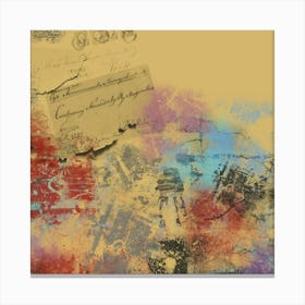 Yellow Nostalgia Canvas Print