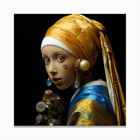 Girl With Pearl Earring Canvas Print