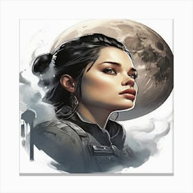 Rebel Moon Canvas Print