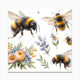 Bumblebee Canvas Print