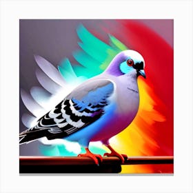 Pigeon 13 Canvas Print
