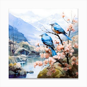 Enchanted Avian Mystical Birds Canvas Print