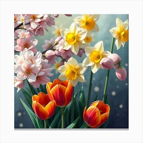 Spring Blooms Canvas Print