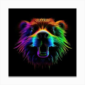 Rainbow Bear Lienzo