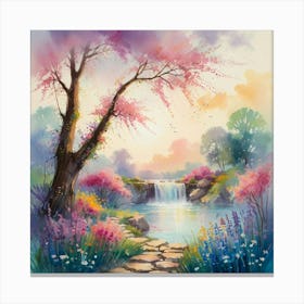 Cherry Blossoms Canvas Print