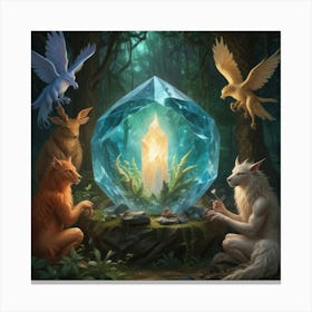 Elven Crystal Canvas Print