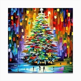 Christmas Tree Canvas Print