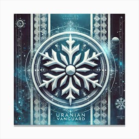 A Flag Representing The Uranian Vanguard Faction F Canvas Print