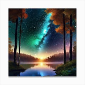 Night Sky 12 Canvas Print