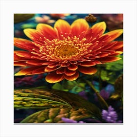 Gerbera Flower Canvas Print