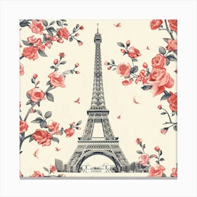 Design A Paper Featuring The Eiffel Tower, A Symbol Of France, With An Elegant And Artistic Flair Stampe su tela