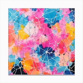 Abstract Watercolor Painting 8 Canvas Print