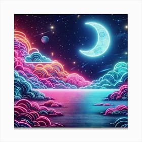 Psychedelic Wallpaper 1 Canvas Print