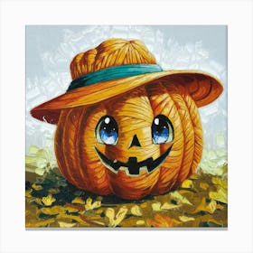 Halloween Pumpkin 4 Canvas Print