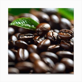 Coffee Beans 109 Canvas Print