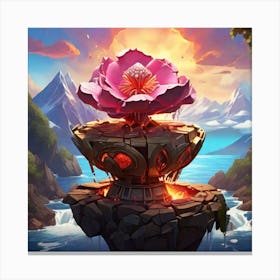 Flower Of The Gods Canvas Print