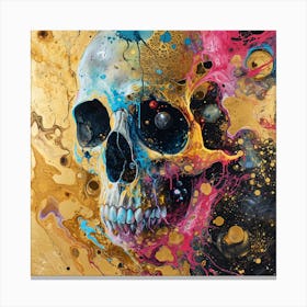 Skull Painting 13 Canvas Print