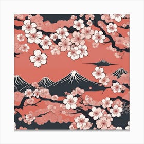 Sakura Blossoms 3 Canvas Print