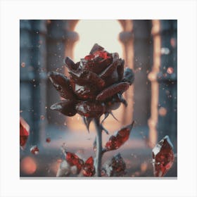 Rose Of Thorns Canvas Print