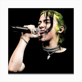 Billie Eilish Music Canvas Print