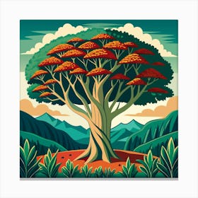 Atherton Tableland S Curtain Fig Tree Australia 3 Canvas Print