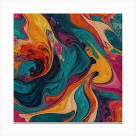 Abstract Painting 1155 Canvas Print