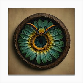 Sunflower Wall Art Canvas Print