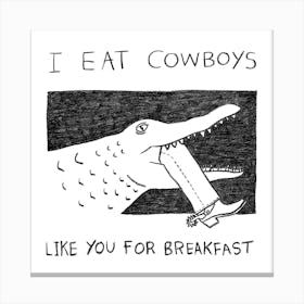 I Eat Cowboys Like You For Breakfast Toile