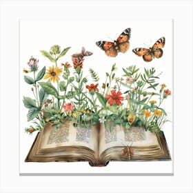 Open Book 1 Canvas Print